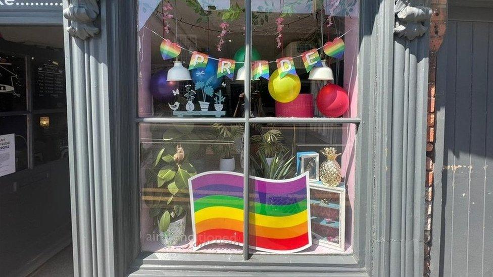 A shop window