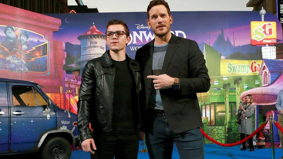 Tom Holland and Chris Pratt