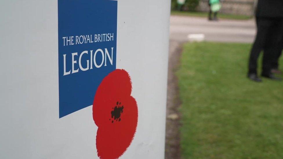 Royal British Legion sign