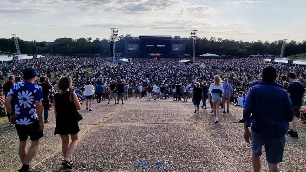 Muse gig at MK Bowl