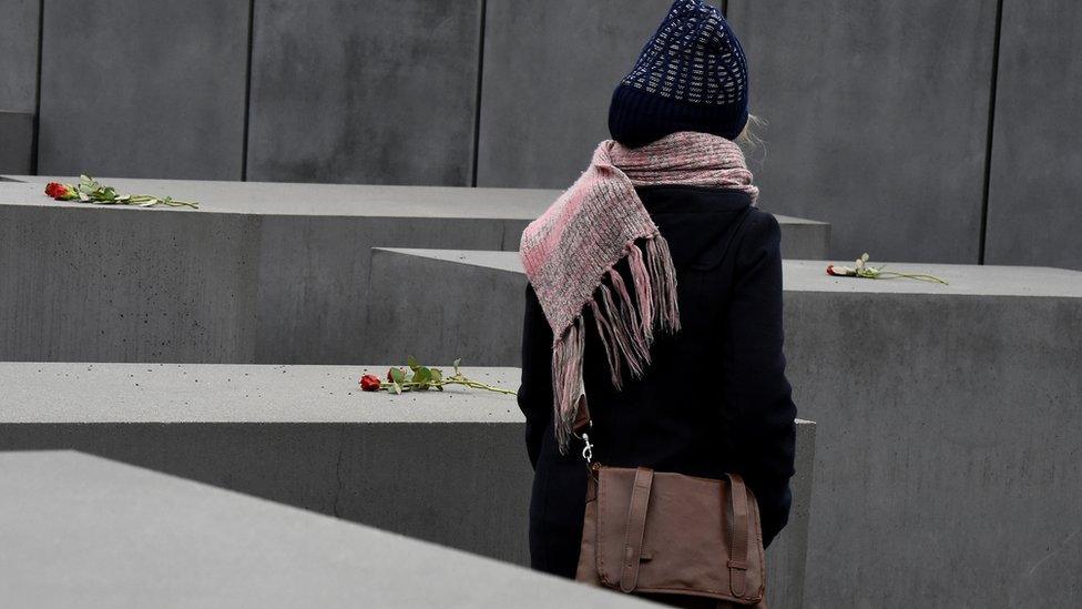 Berlin's Holocaust memorial (file pic)