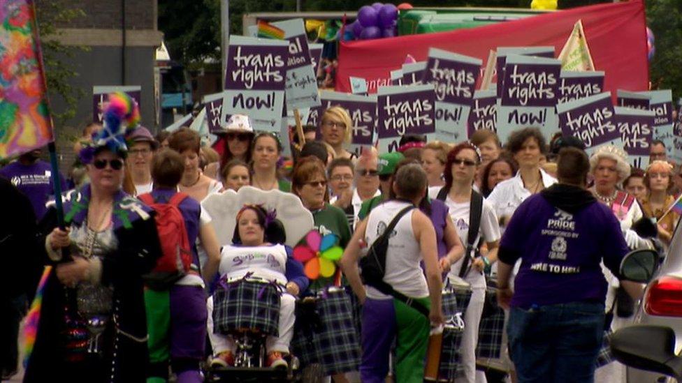 Glasgow Pride march