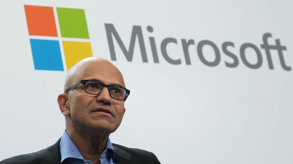 Satya Nadella.