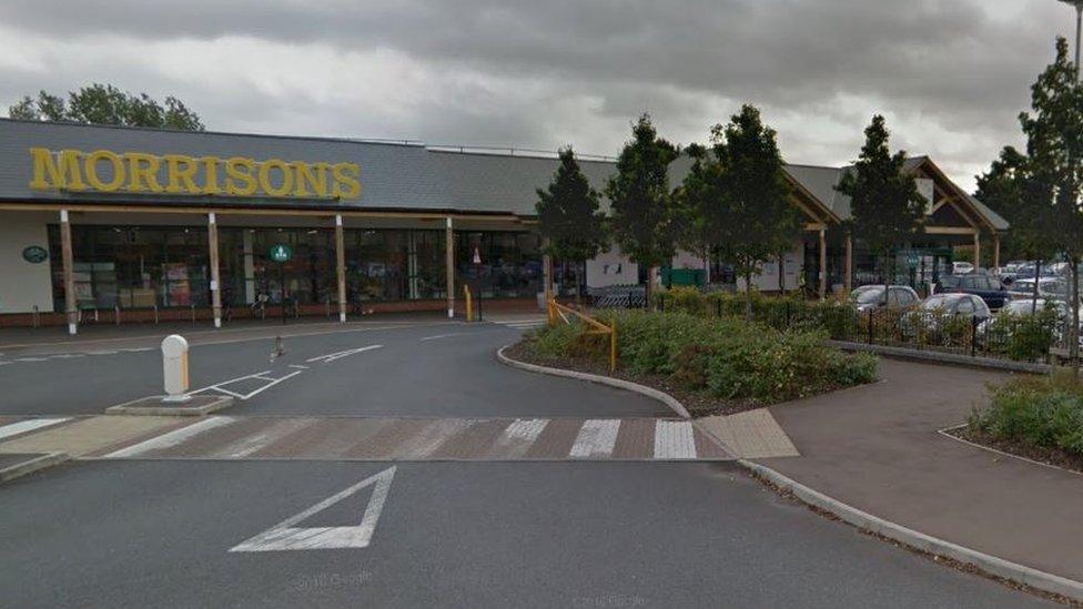 Morrisons on Norwich Road in Wymondham.