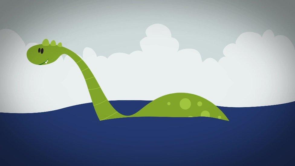 Loch Ness Monster graphic