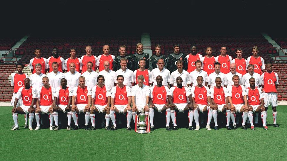 Arsenal Squad 2003/2004