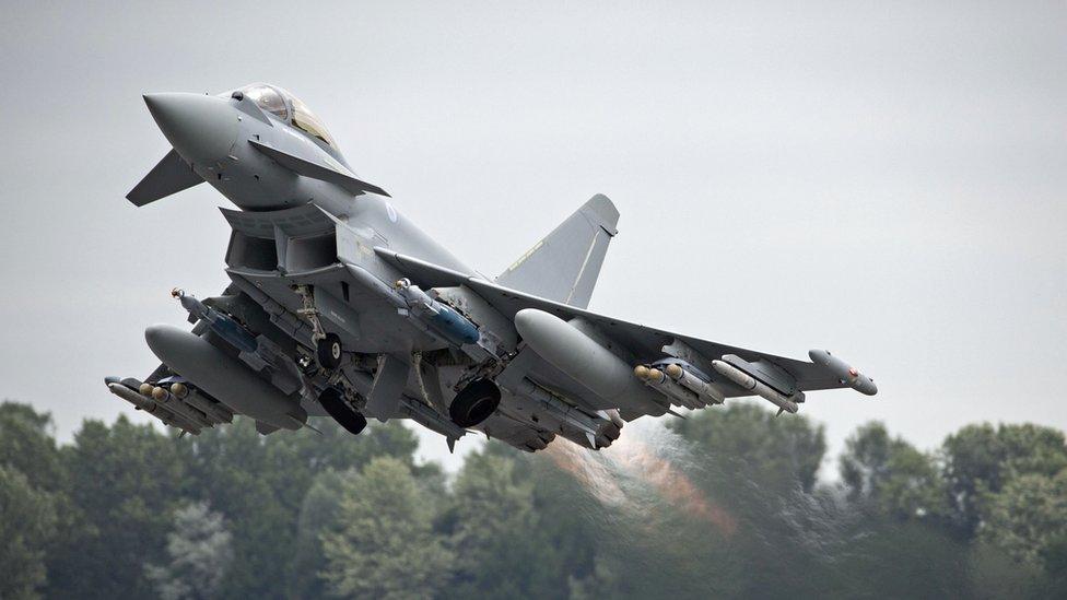 RAF Typhoon aircraft (File image)