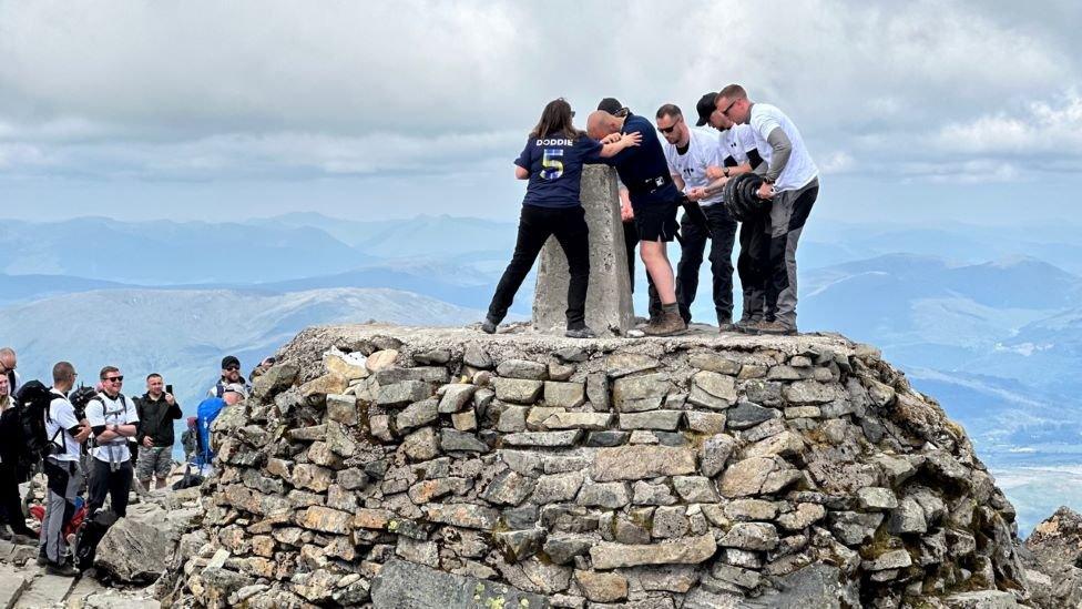 David Dooher on Ben Nevis