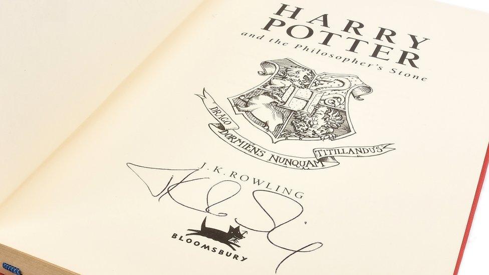 Signed Harry Potter