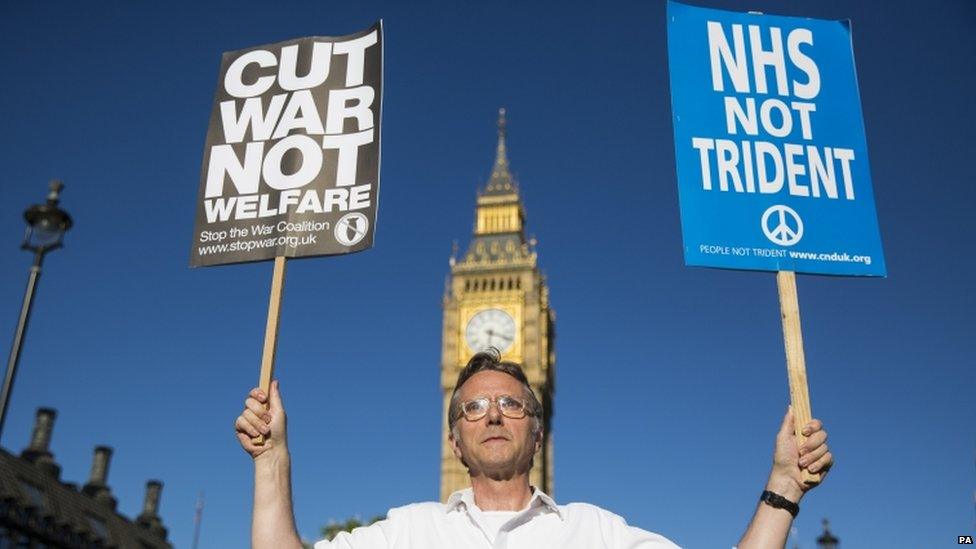 Demonstrations against Trident