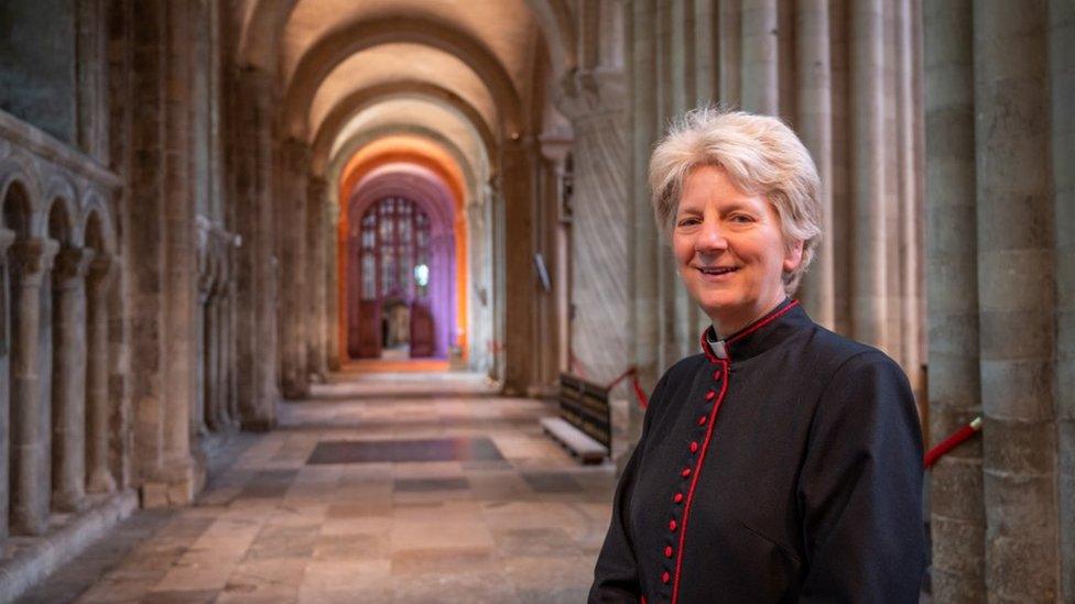 The Dean of Norwich, the Very Reverend Jane Hedges