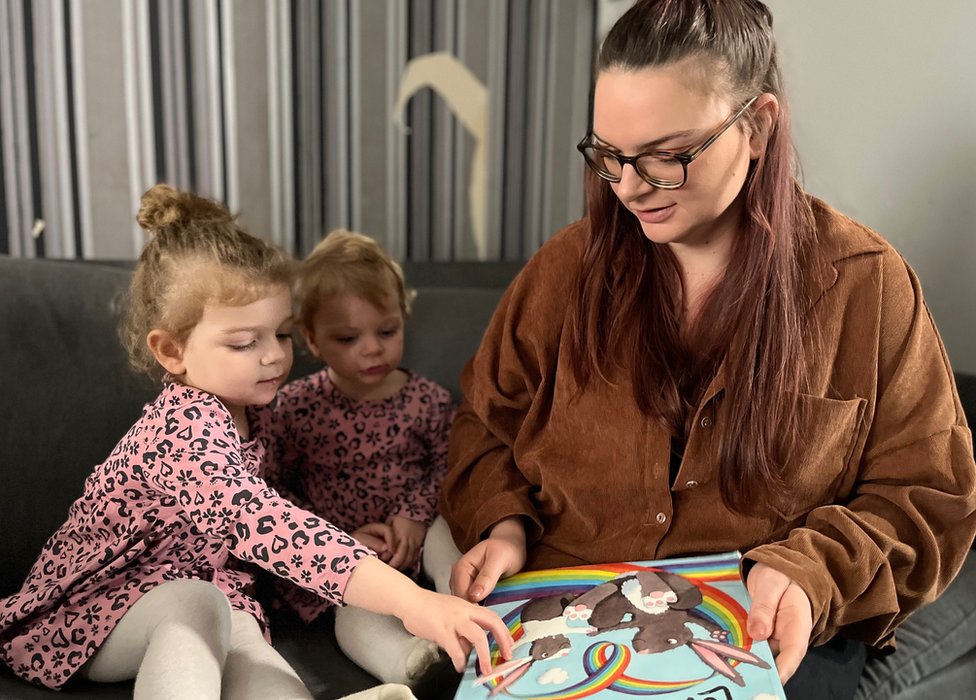 Stephanie with two of her children