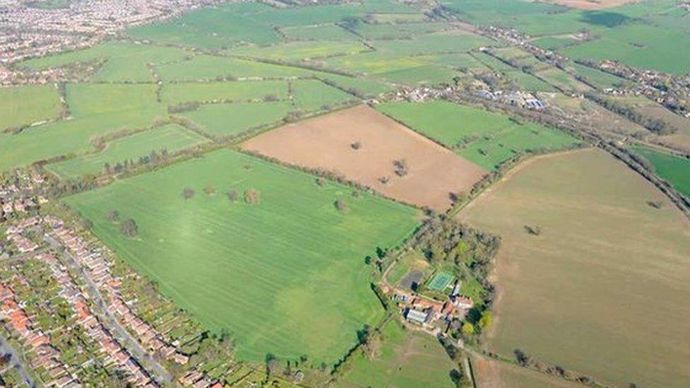 Aerial View of the Site from South East