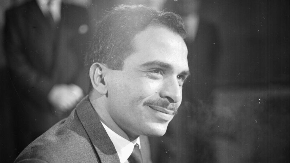 King Hussein of Jordan, pictured 1964