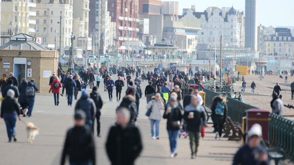 Hove seafront