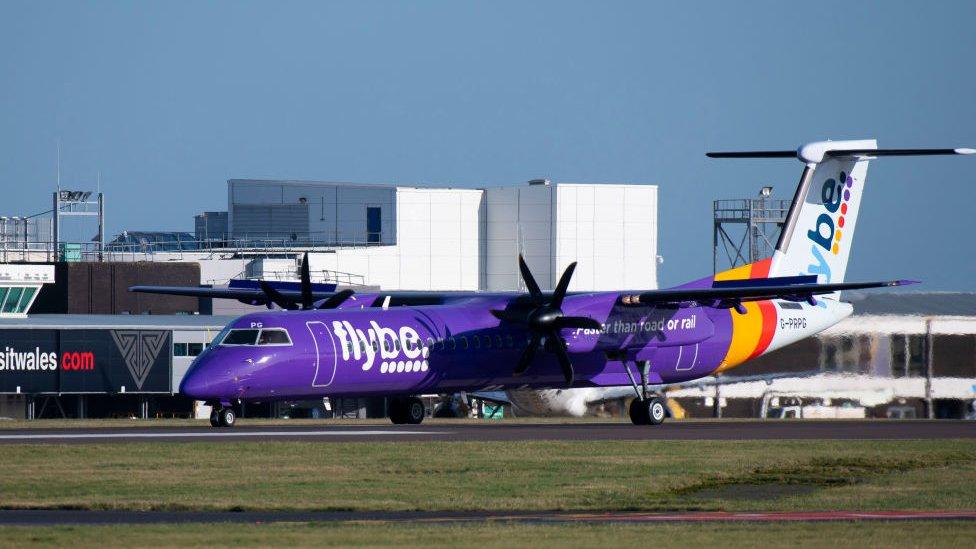 The airline was responsible for about 24% of the flights from Cardiff Airport