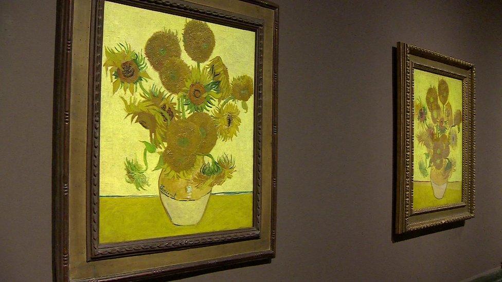 Van Gough Sunflowers