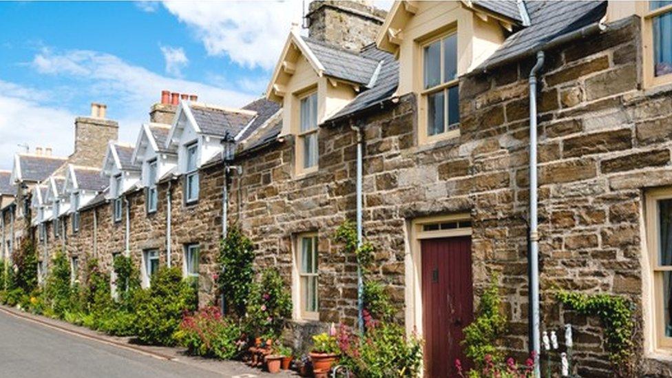 Terraced housing