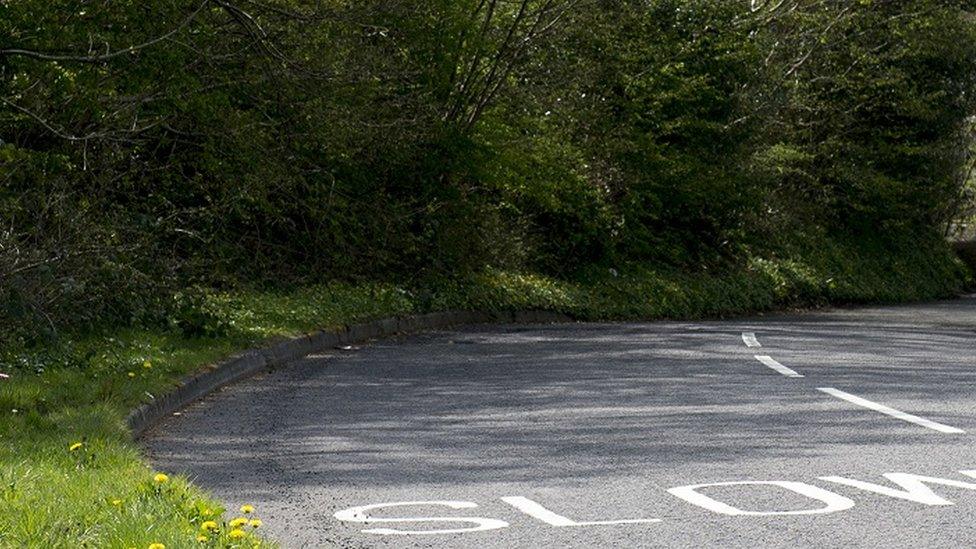 A4059 in Rhondda Cynon Taff