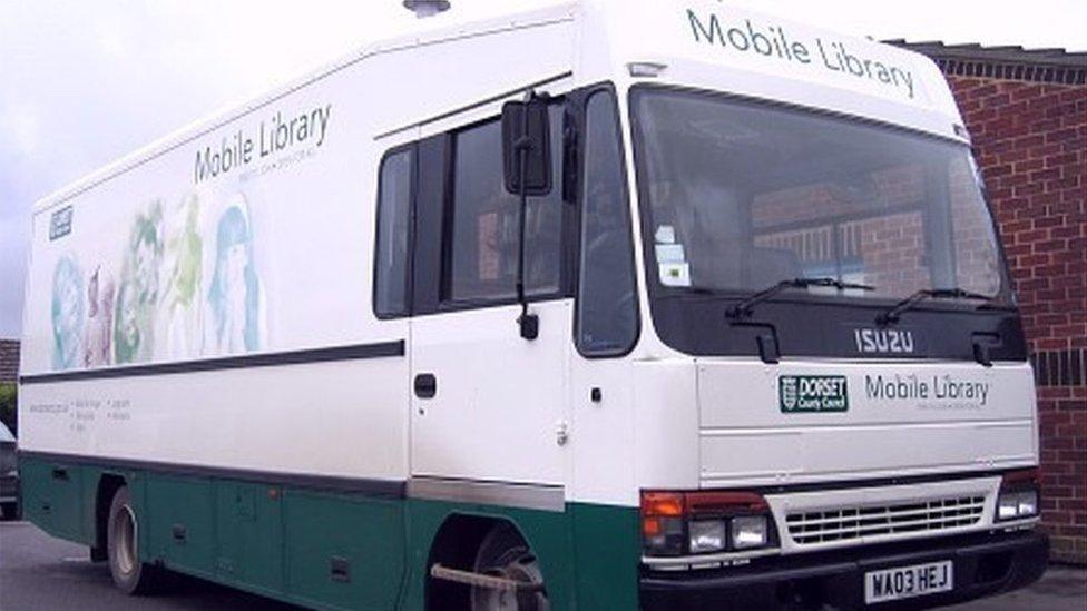 Dorset mobile library van