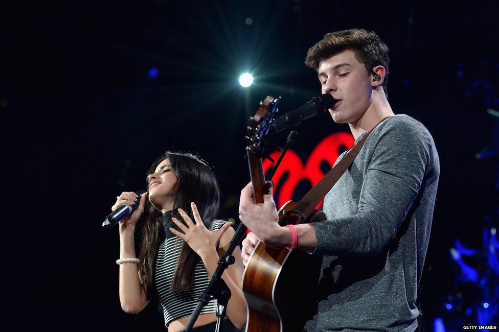 Camila Cabello and Shawn Mendes