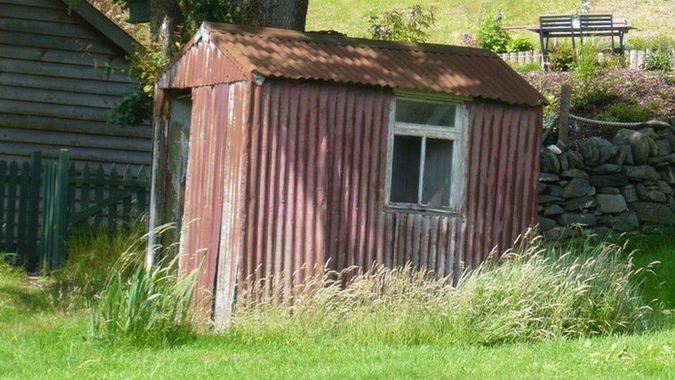 The Postmen's Hut in Cwmystwyth, Ceredigion