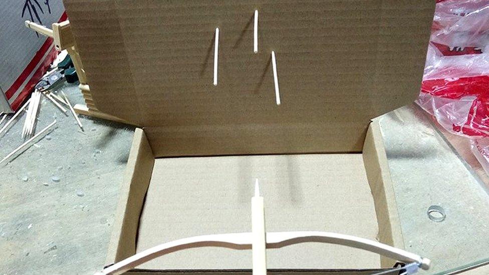 Toothpick crossbow