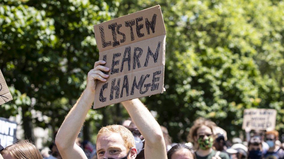 Protest sign