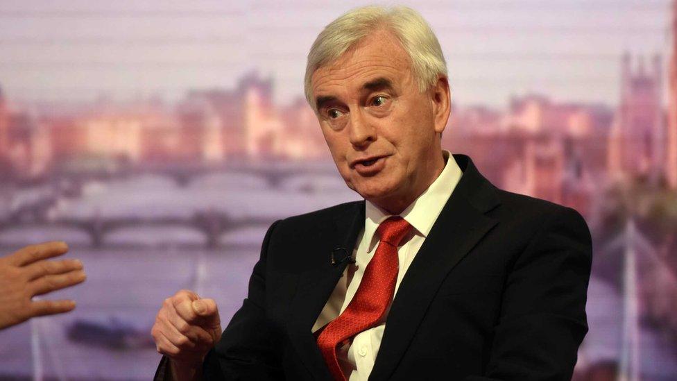 John McDonnell MP, Labour Shadow Chancellor, interviewed by Andrew Marr