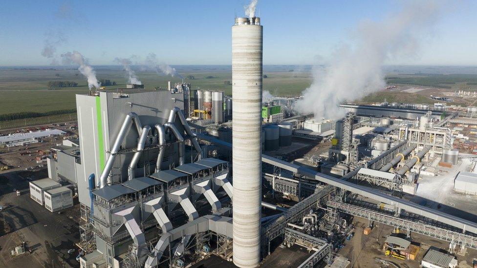 UPM's new facility in Paso de los Toros, in central Uruguay