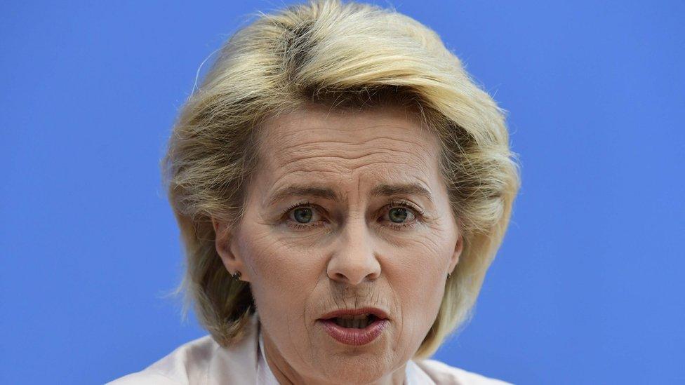 German Defence Minister Ursula von der Leyen