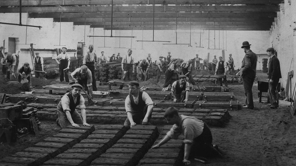 Inside Coalbrookdale Foundry