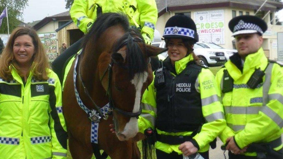 Mounted special constabulary