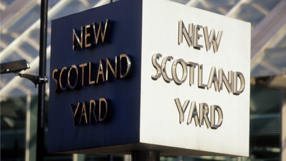 Scotland yard sign