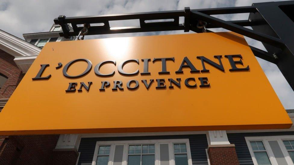 L'Occitane shop sign