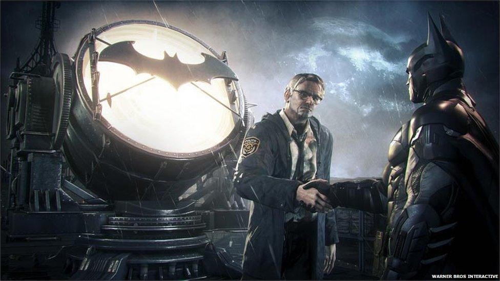 Screenshot from Batman Arkham Knight