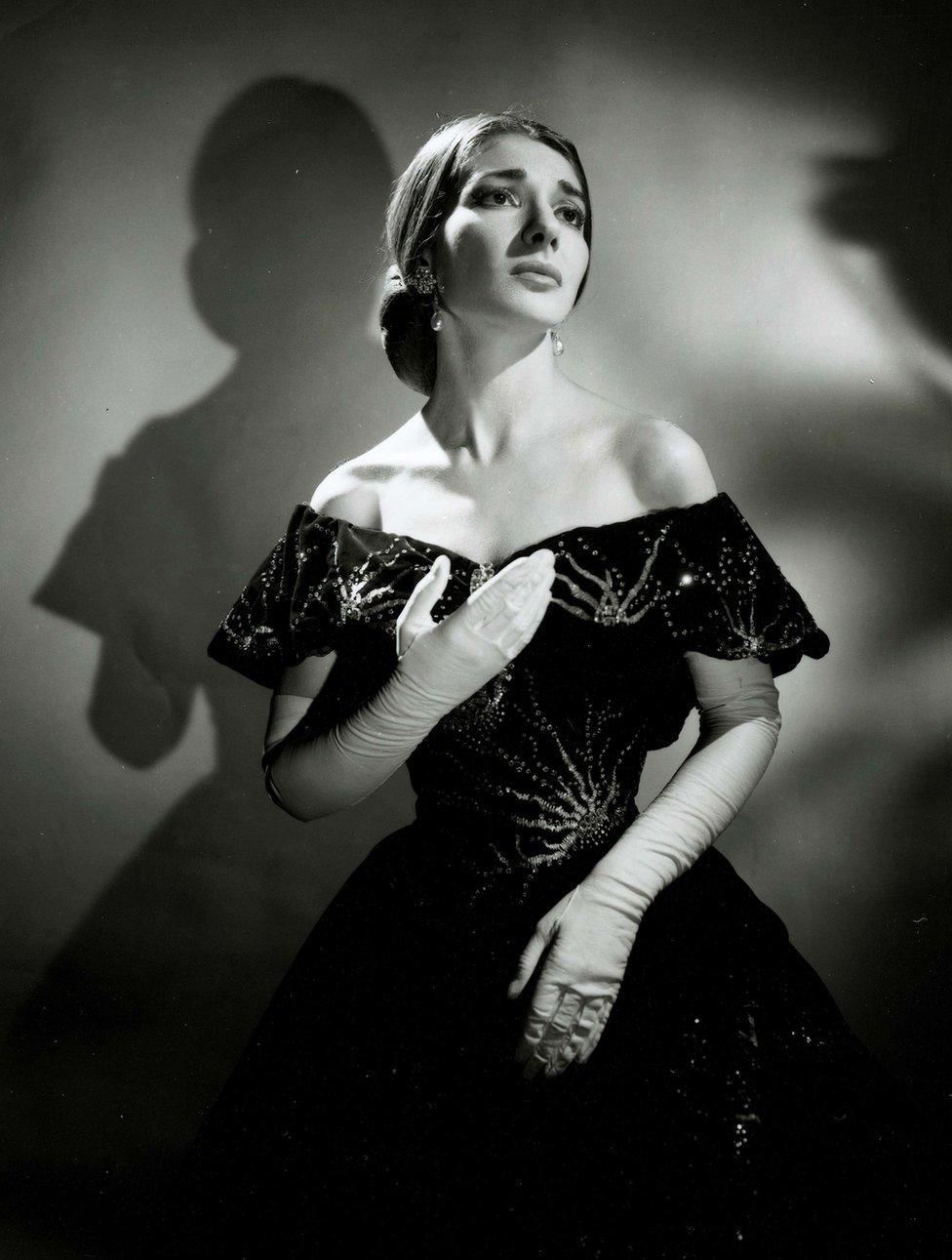 Maria Callas as Violette in La Traviata