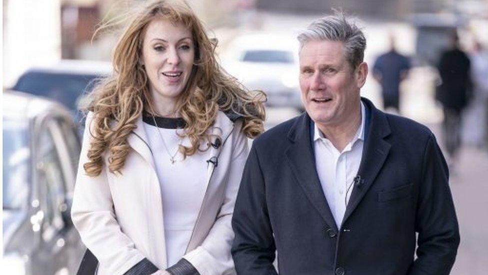 Angela Rayner and Keir Starmer