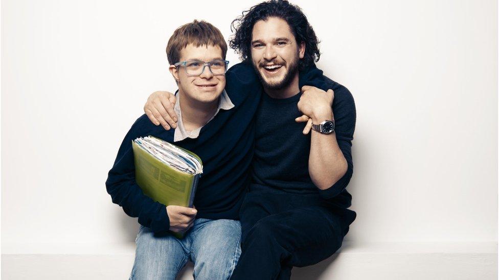 Kit Harington and cousin Laurent