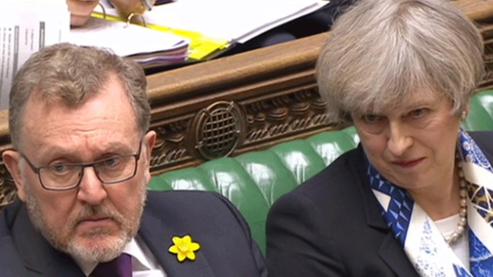 David Mundell and Theresa May