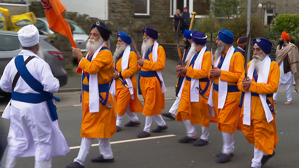 Swansea's Nagar Kirtan parade