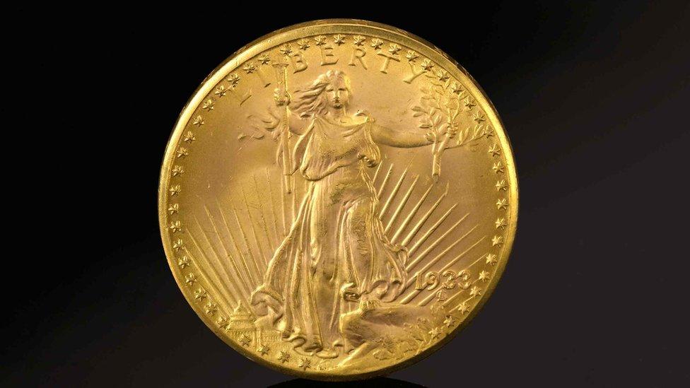 Double Eagle gold coin