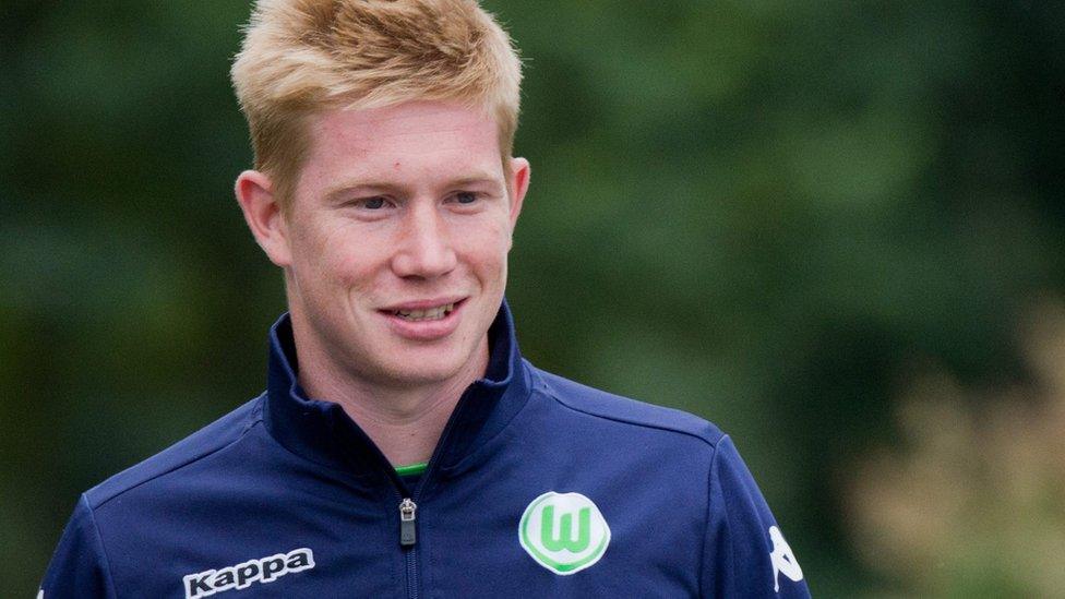 Midfielder Kevin De Bruyne