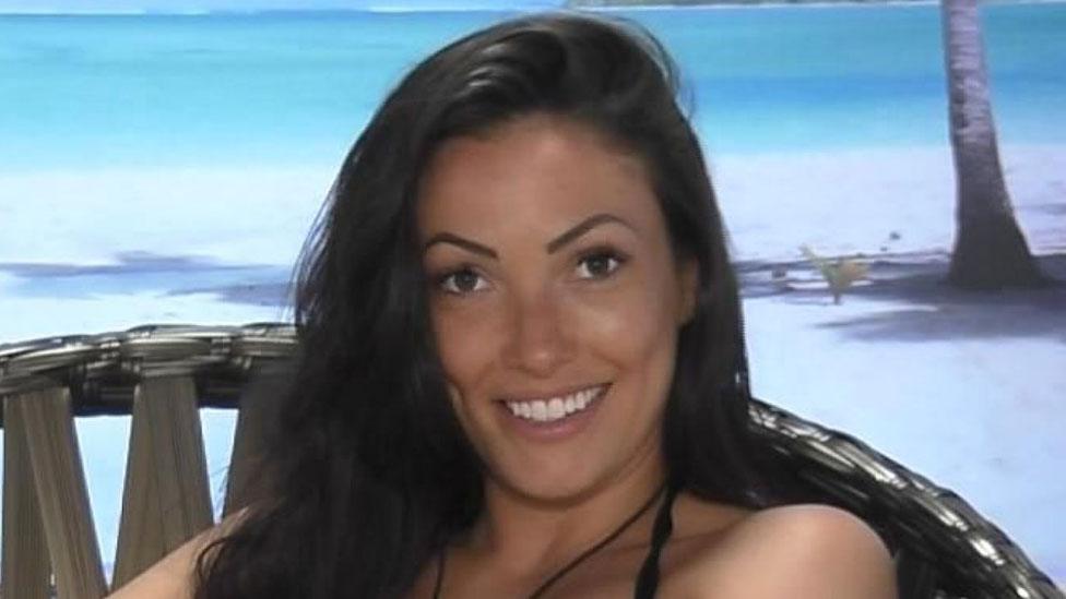 Sophie Gradon on Love Island