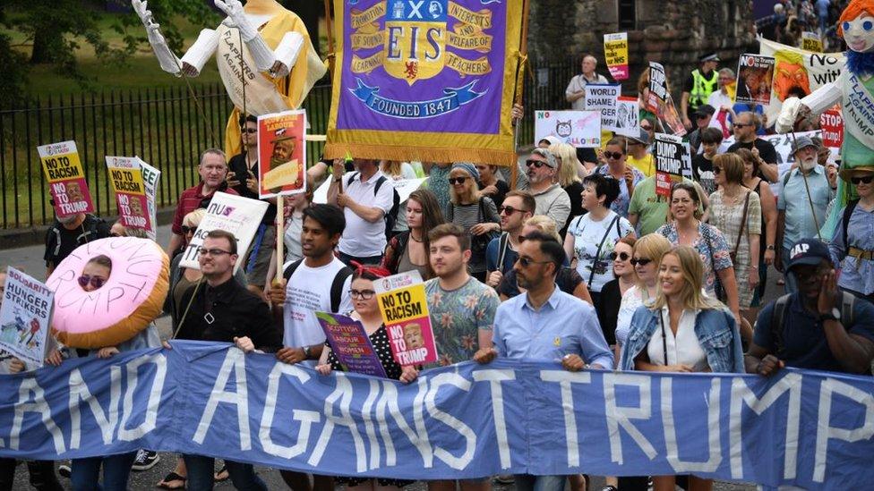 Edinburgh protest