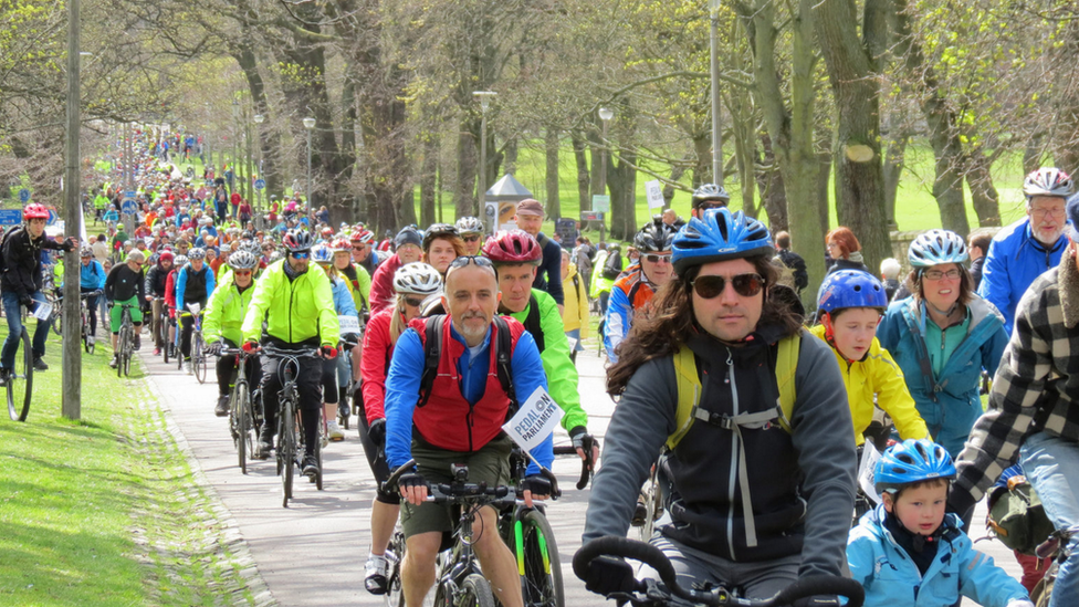 Pedal on Parliament