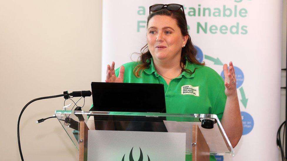 Environmental Education Manager at Keep Northern Ireland Beautiful Charlene McKeown