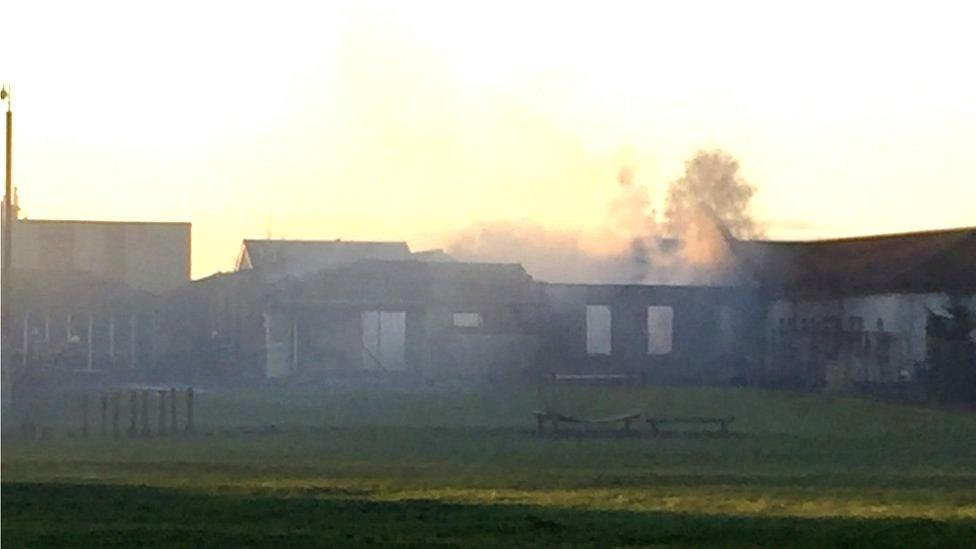 Cairneyhill Primary School fire