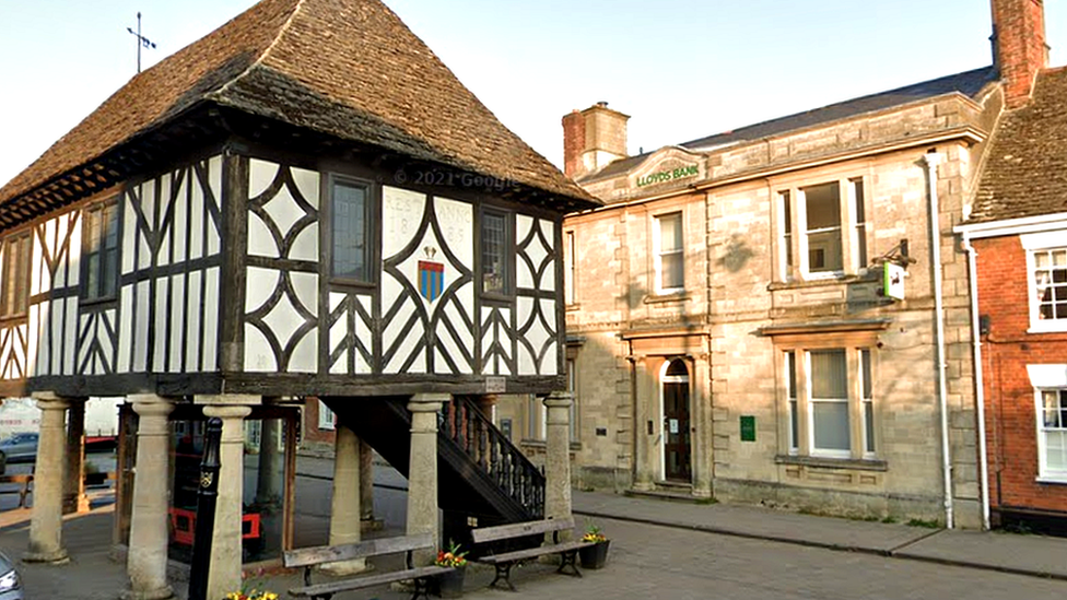 Lloyds Bank in Royal Wootton Bassett