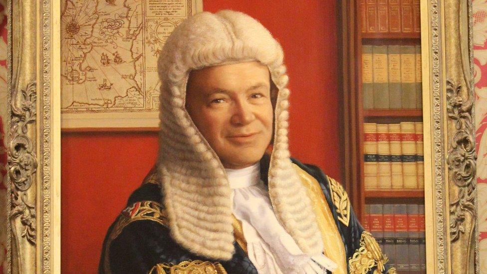 David Cannan Tynwald portrait